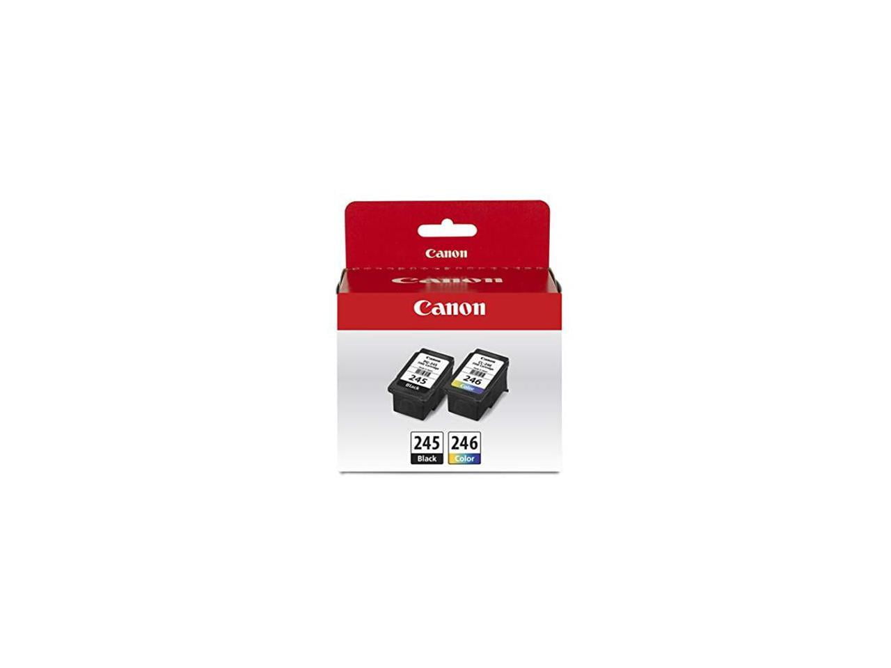 Canon PG-245 Black & CL-246 Color Ink Cartridge Value Pack for PIXMA Printers