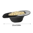 thumbnail image 2 of Michael Top Hat Popcorn Bucket, 2026 Michael Movie 85oz Popcorn Bowl, Black Hat Shaped Popcorn Container with Gold Signature Script for Cinema Snacks and Collectible Display, 2 of 4