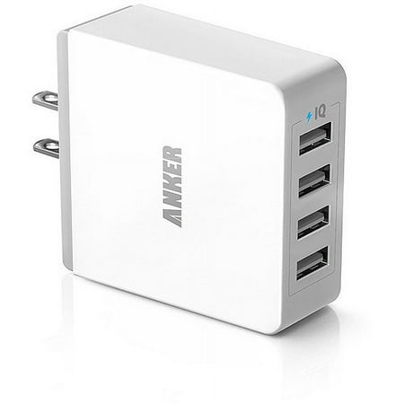 Anker 71an3654ws-wa 36w Quadport Usb Wal