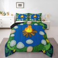 thumbnail image 2 of Erosebridal Camper Adventure Bedding King Comforter Set, Happy Camping Down Comforter, Rustic Farmhouse Decor, Reversible, 2 of 7