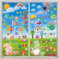 thumbnail image 4 of Kids Stickers,Spring Electrostatic Window Sticker Window Glass Door Dwarf Flower Butterfly Decorative Sticker, 4 of 7