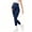 Navy, variant on Iyufng Maternity Yoga Pants Stretchy Seamless Sports Casual Leggings for Outdoor Wear