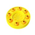 thumbnail image 1 of （yellow）Dog Slow Food Toy Rotating Pet Intelligence Training Leakage Food Box Roulette Toy, 1 of 5