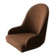 thumbnail image 4 of 1 Pieza Cubierta de Silla de Comedor con Respaldo de Asiento Protectoras Reutilizables para Decoración de Ligero cafe ligero, 4 of 9