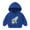 Blue, variant on Piuwrlz Winter Hoodies for Kids Girls Hood Sweatshirts Loose Hoodie Red Size 4 Years