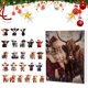thumbnail image 1 of Calendario Cuenta Atrás Navidad Calendarios Adviento 2024 Adornos Vaca Adorno Decorativo Ganado Del, 1 of 9