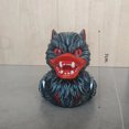 thumbnail image 3 of Horror Style Dark Werewolf Duck Collectible Figurines Cartoon Duck Ornaments for Desktop Home Office Gifts, 3 of 3