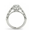 thumbnail image 2 of 1 3/4ct Halo Diamond Engagement Ring White, Yellow, or Rose Gold Enhanc, 2 of 4