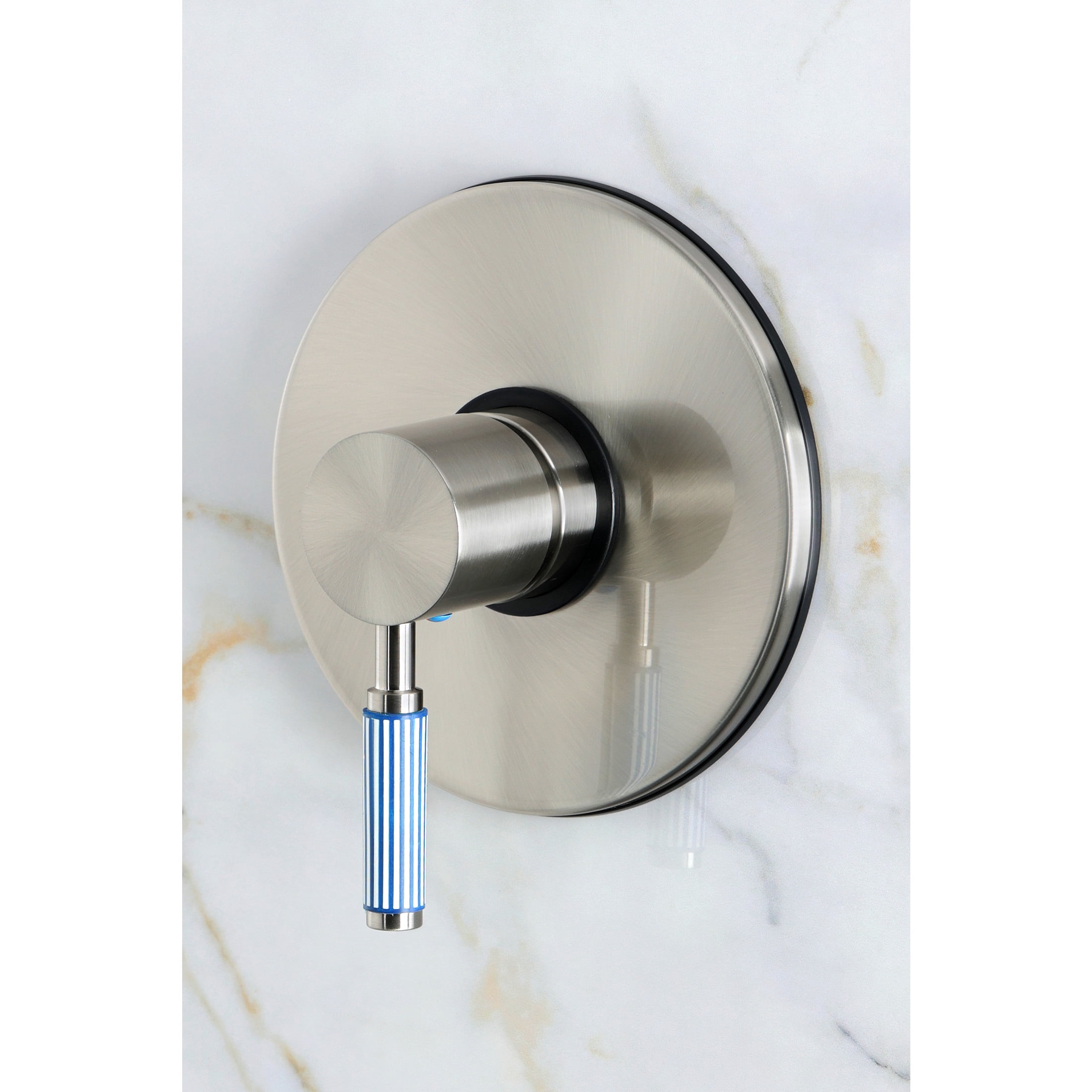 Kingston Brass KB8338KPSSO Verona Single-Handle Pressure Balanced Shower Faucet, Brushed Nickel