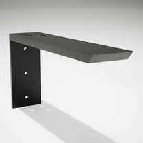 L Bracket Countertop Support Bracket (08 inch, Steel)