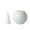 White, variant on Spinning Sphere Swirl Pattern Candles for Home Decor, Decorative Aromatherapy Wax Candles for Gift Giving and Festive Celebrations