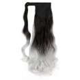 thumbnail image 6 of Dulchany Curly Ponytail Extension 18 Inch Heat Resistant Synthetic Natural Wavy Hairpiece Wrap Around Pony Tail Hair Extensions, 6 of 6