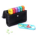 Pill Organizer Set Weekly Portable Waterproof Pill Storage Box Pill Holder Case