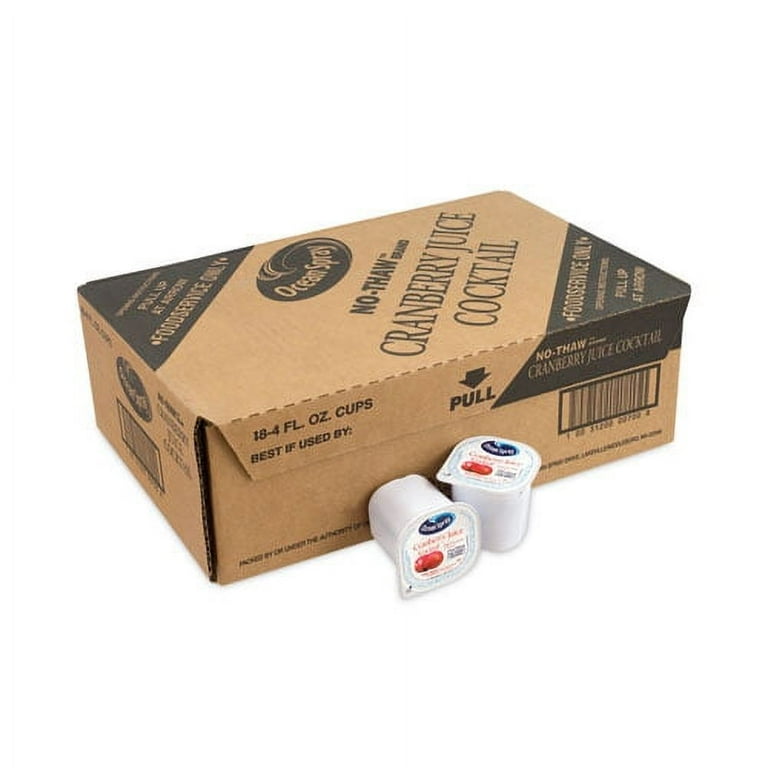 Cranberry Juice Drink, Cranberry, 4 oz Cup, 48/Carton, Ships in 1-3 Business Days Cranberry Juice Drink, Cranberry, 4 oz Cup, 48/Carton, Ships in 1-3 Business Days