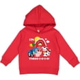 thumbnail image 2 of Inktastic Three-i-e-i-o 3rd Birthday Toddler Hoodie, 2 of 4