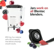 Blendtec Total Classic Original Blender, 90 oz WildSide+ Jar, 24 oz Twister Jar, and Spectacula Spatula - Red