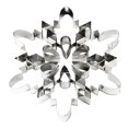 thumbnail image 2 of Huayishang Silicone Molds Large Snowflake Cookie Cutter 7.5 Inch –Tin Plated Steel Cookie Cutters Large Snowflake Cookie, Kitchen Essentials Clearance Sale Silver, 2 of 3