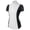 Navy Blue,White, variant on Martha Womens Equestrian Long Sleeved Show Shirt