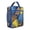 Blue-11, variant on Summer Hawaiian Palm Leaf and Exotic Flowers Insulated Lunch Bag Tropical Floral Hawaiian Print Jungle Leaves Exotic Floral Summer Beach Hawaiian Hibiscus Botanical Jungle Leaves Tropical Boho Resort