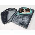 thumbnail image 3 of Carolines Treasures MLM1082TBLT 58 x 36 in. Blue, Tricolor Papillon Soft Travel Blanket with Bag, 3 of 5