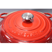 Le Creuset Enameled Cast Iron Signature Braiser, 3.5 qt., Cerise Cerise 3.5 Qt