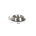 thumbnail image 4 of Set de 2 Plato para Mascota 18 cm Acero Inoxidable, 4 of 4