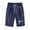 Navy, variant on Iyufng Shorts for Women Plus Size Casual Linen Shorts Women,Fashion Women Short Printed Tight High Waist Pocket Elasticity Sports Half Shorts Pants Features