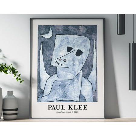 Angel Applicant 1939 By Paul Klee Poster, Poster, Poster Print, Wall Decor, Abstract Art, Modern Art, Contemporary Art Wall Art, Modern Wall Decor, 8x12 UNFRAMED