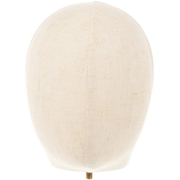 KONTONTY Hat Display Mannequin Modern Style Children Mannequin Head Beige 1Pcs