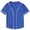 Blue, variant on Boys and Girls Baseball Jersey Boys Short Sleeve Button T-Shirts Fashion Hip Hop Casual Sports Solid Color Shirt