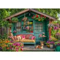 thumbnail image 1 of Puzzle Tang Mosaic Flower House 1000 piezas para adultos, 1 of 7