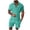 Blue, variant on SRZYMJ Mens Short Sleeve Polo Shirt & Shorts set Summer Two Piece Outfits 3 Pockets zip Tracksuits Casual Daily Sport