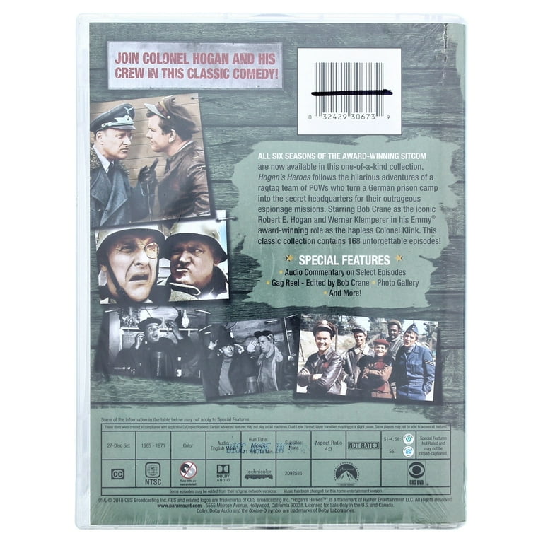 HOGAN'S HEROES - The Complete Fourth 4 Four Season DVD NEW