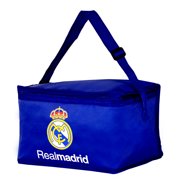 Maccabi Art Real Madrid Portable Lunch Cooler – Insulated Soft-Sided Bag with Zipper – Official Licensed 6-Can Capacity