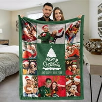 Custom Blankets with Photos Personalized Couples Gifts Customized Picture Blanket I Love You Gifts Birthday Gift for Wife Husband Girlfriend Boyfriend