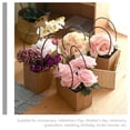 thumbnail image 3 of BESTYASH 4Ud Bolsas De Embalaje Para Flores Color Marrón Claro Con Asas Para Ocasiones Especiales, 3 of 8