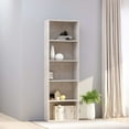 thumbnail image 1 of vidaXL 5-Tier Book Cabinet Concrete Grey 60x30x189 cm Engineered Wood, 1 of 4