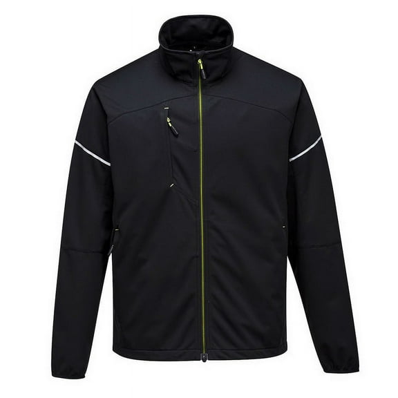 Portwest T620 PW3 Flexible Shell Workwear Jacket Black, X-Large