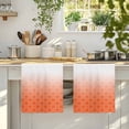 thumbnail image 4 of Morocco Orange Kitchen Towels Set of 1, Modern Geometric Gradient Simple Absorbent Dish Towels for Kitchen, Microfiber Hand Towel, Quick Drying Tea Towel for Cleaning Decorative Dishcloths, 4 of 7