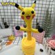 thumbnail image 2 of Muñeca eléctrica de dibujos animados de Pokémon Pikachu que se puede grabar, canta y baila, muñecas lindas, regalos de cumpleaños para niños, juguetes, 2 of 5