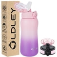 thumbnail image 1 of Oldley Insulated Water Bottle 12oz Kids Water Bottles with Straw, Stainless Steel Water Bottle with, 1 of 7