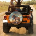 thumbnail image 3 of KAKALAD Native American Horse 03 Universal Spare Tire Cover Car Vehicle Tools For Rv SUV Truck Camper Travel Trailer Accessories Buckle 16” Inch, 3 of 6