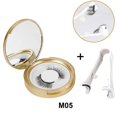 thumbnail image 1 of Magnetic False Eyelashes with Applicator Eyelash Curler Glue-free Magnetic Lashes for DIY Makeup Use, 1 of 5