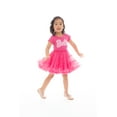 thumbnail image 6 of Barbie Toddler Girl Tiered Tutu Dress with Chenille Patch, Sizes 12M-5T, 6 of 11