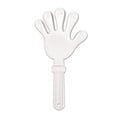 thumbnail image 2 of Club Pack of 12 Fun Party-Time White Giant Hand Clapper Party Favors 15", 2 of 2