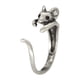 thumbnail image 1 of 2 Piezas de Anillo de Apertura en Forma de Ratón Sunnimix Joyería Ajustable, 1 of 8