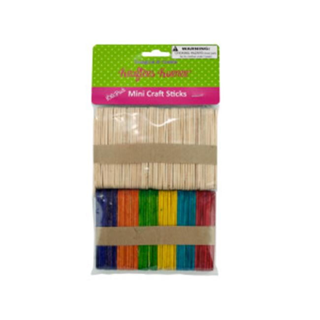 Bulk Buys CC536 Multicolored mini craft sticks Case of 25 Walmart Canada