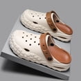 thumbnail image 3 of Cyiecw Unisex Garden Clogs Shoes Womens Mens Sandals Breathable Anti-Slip Beach Slippers Outdoor Pool Quick Dry Casual Sandals, 3 of 7