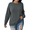 Gray, variant on NISVIYA Plus Size Sweatshirt for Women Lightweight Loose Fit Crewneck Pullovers 2025 Trendy Fall Long Sleeve Tops