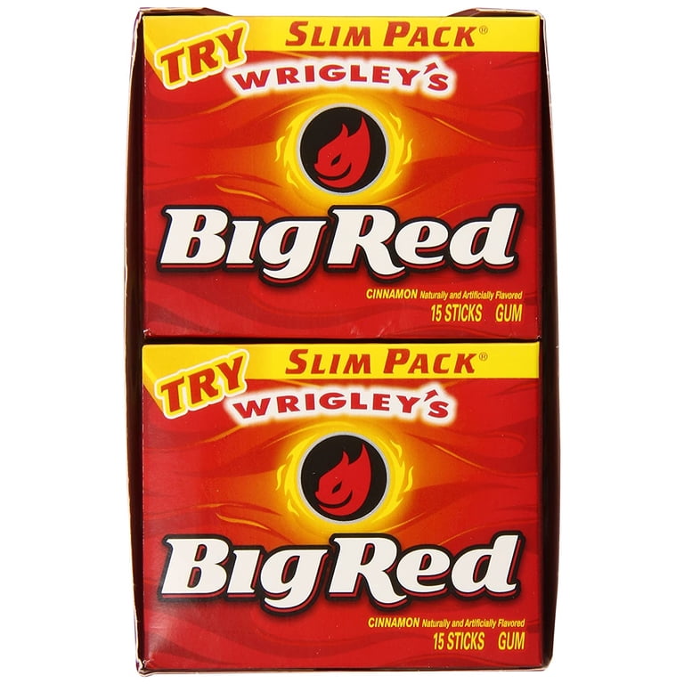 Wrigleys Big Red, 15-Count (Pack of 10) - Walmart.com